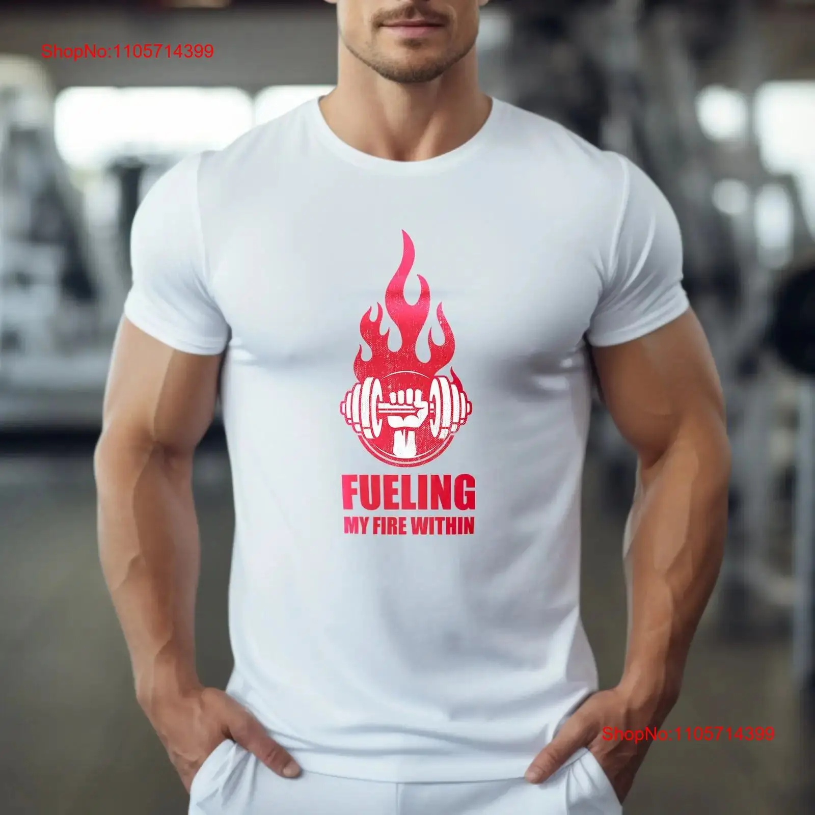 Fuel Fitness & Nutrition Oakbank - Kaos Motivasi Gym Fueling My Fire